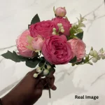 Artificial Romantic Rose Garden Arrangement - Image 3