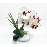 Ivory Cascade Orchid Arrangement - Image 4