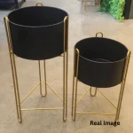 Urban Noir Luxe Planter Stand - Image 4