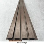 STC Premium Outdoor WPC Fluted Wall Panel - Walnut Brown - Image 6