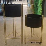 Urban Noir Luxe Planter Stand - Image 3