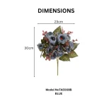 Artificial Peony Flower Bouquet - Image 11