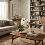 Ivory Cascade Orchid Arrangement - Image 5