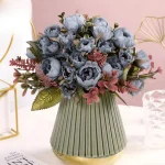 Artificial Peony Flower Bouquet - Image 13