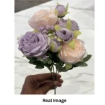 Artificial Romantic Rose Garden Arrangement - Image 7