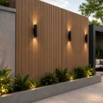 STC Premium Outdoor WPC Fluted Wall Panel - Honey Oak - Image 4
