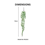 Artificial Hanging Succulent Vine - Image 2