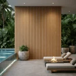 STC Premium Outdoor WPC Fluted Wall Panel - Honey Oak - Image 7