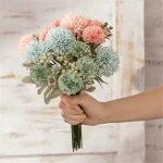 Multi Layer Dandelion Artificial Bouquet - Image 12