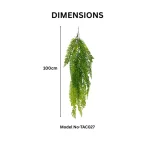 Artificial Hanging Greenery Cascade - Image 2