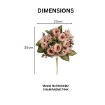 Artificial Peony Flower Bouquet - Image 5