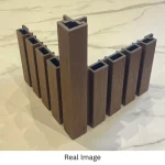 STC Premium Outdoor WPC Fluted Wall Panel Corner Profile - Image 12