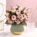 Artificial Peony Flower Bouquet - Image 7