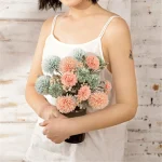 Multi Layer Dandelion Artificial Bouquet - Image 14
