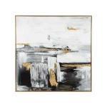 Nordic Luxe – Hand-Painted Abstract Oil Painting