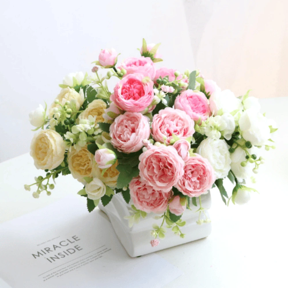22-73 Romantic Rose Garden Arrangement
