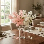 Artificial Cherry Blossom Cluster - Image 10