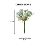 Multi Layer Dandelion Artificial Bouquet - Image 2
