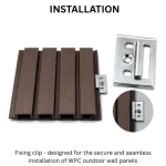 STC Premium Concealed Fixing Clip for WPC Outdoor Wall Panels - Image 4