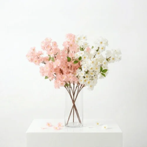Artificial Cherry Blossom Cluster
