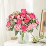 Artificial Romantic Rose Garden Arrangement - Image 4