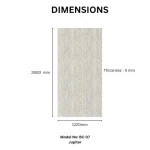 STC Luxurious Stone Finish Bamboo Charcoal Wall Sheet – Jupiter BC-07 - Image 3