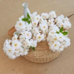 Artificial Cherry Blossom Cluster - Image 2