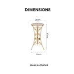 Royal Vine Decorative Plant Stand - Image 3
