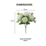 Artificial Romantic Rose Garden Arrangement - Image 16