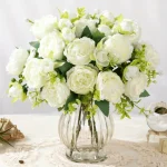 Artificial Romantic Rose Garden Arrangement - Image 19