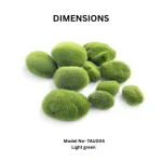 Decorative Moss Stones - Image 4