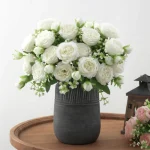 Artificial Romantic Rose Garden Arrangement - Image 18