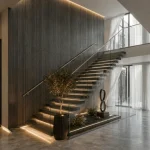 STC Luxurious Stone Finish Bamboo Charcoal Wall Sheet – Mercury BC-09 - Image 2