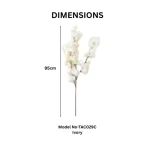 Artificial Cherry Blossom Stem - Image 8