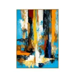 City Lights – Hand-Painted Contemporary Abstract Oil Painting