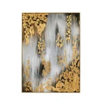 Golden Mist – Hand-Painted Contemporary Abstract Oil Painting
