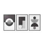 Urban Minimal Trio – Canvas Printed Wall Art Set (3 Pieces)