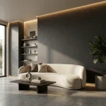 STC Luxurious Metallic Finish Bamboo Charcoal Wall Sheet – Metallic Black BC-14 - Image 6