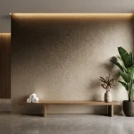 STC Luxurious Metal Finish Bamboo Charcoal Wall Sheet – Sunshine BC-17 - Image 2