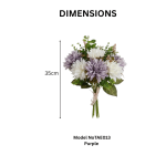 Lavender Garden Flower Arrangement - Image 2