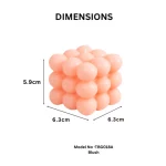 Bubble Cube Candle - Image 2