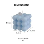 Bubble Cube Candle - Image 6