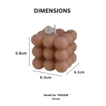 Bubble Cube Candle - Image 7