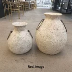 Nomad Loop Textured Ceramic Decorative Vase - Image 4