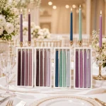 Luxury Gradient Coloured Taper Candle Set - Image 20