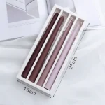 Luxury Gradient Coloured Taper Candle Set - Image 7