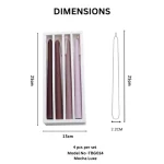 Luxury Gradient Coloured Taper Candle Set - Image 8