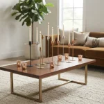 Nordic Luxe Decorative Metal Candle Stand Set - Image 3