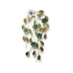 Golden Vine Metal Wall Decor
