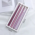 Luxury Gradient Coloured Taper Candle Set - Image 10